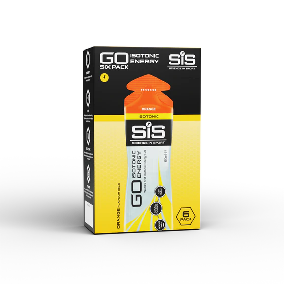Science in Sport Go Isotonic Energy Gels - Orange (6 pack)